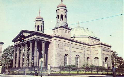 Vintage postcard Basilica of The Assumption - Baltimore,Maryland