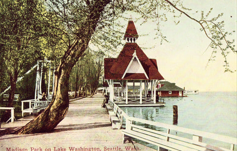 Madison Park on Lake Washington - Seattle,Washington