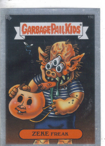 Garbage Pail Kids 2003-Silver #15b Zeke Freak Garbage Pail Kids