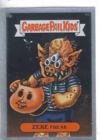 Garbage Pail Kids 2003-Silver #15b Zeke Freak