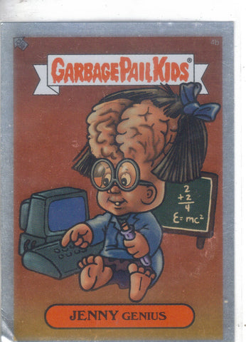 Garbage Pail Kids 2003-Silver #4b Jenny Genius