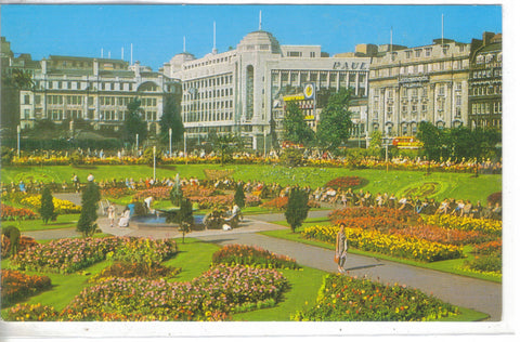 Piccadily Gardens, Manchester - Cakcollectibles