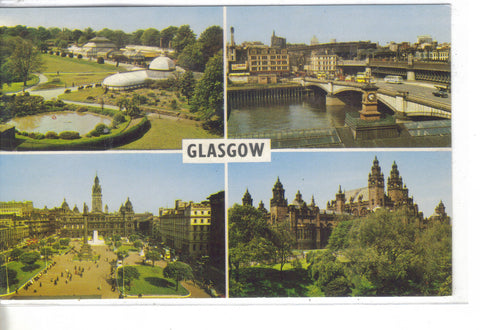 Multi View Post Card-Glasgow,Scotland - Cakcollectibles