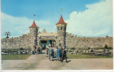 Entrance to  Children's Zoo - Storyland Valley - Edmonton,Alberta,Canada