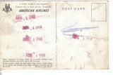 American Airlines Vintage Post Card - Cakcollectibles - 2