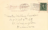 Vintage Postcard, Plainfield, New Jersey, Railroad Stations, 1906