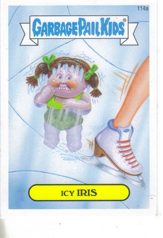 Garbage Pail Kids 2014 #114a Icy Iris