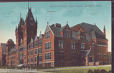 Hartford Public High School-Hartford,Connecticut 1911 - Cakcollectibles - 1