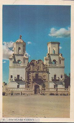 San Xavier Mission-Arizona 1944 - Cakcollectibles