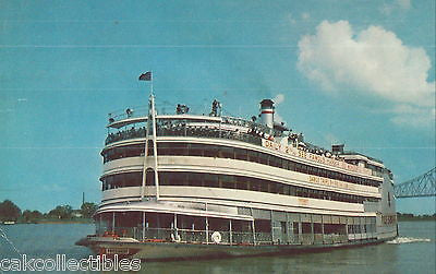 S.S. President,Mississippi River Boat-New Orleans,Louisiana 1962 - Cakcollectibles