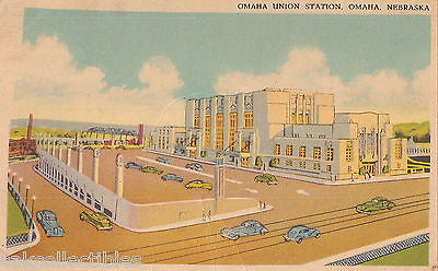 Omaha Union Station-Omaha,Nebraska 1944 - Cakcollectibles - 1