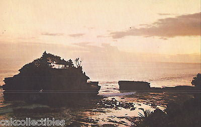 Giant Rock and Temple of Tanahlot during sunset-Bali - Cakcollectibles