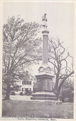 Eaton Monument-Sandwich,Massachusetts - Cakcollectibles